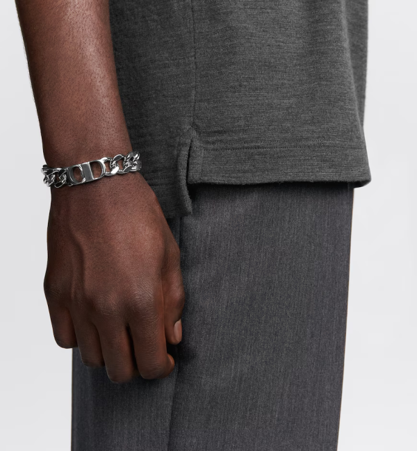 DIOR CD Icon Chain Link Bracelet - Image 2
