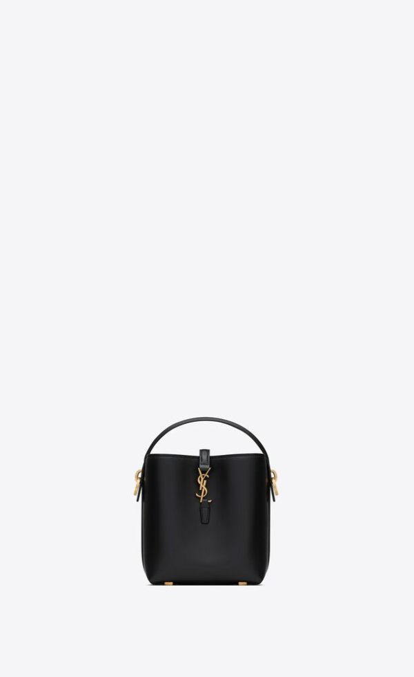 SAINT LAURENT LE 37 MINI IN SHINY LEATHER - Image 4