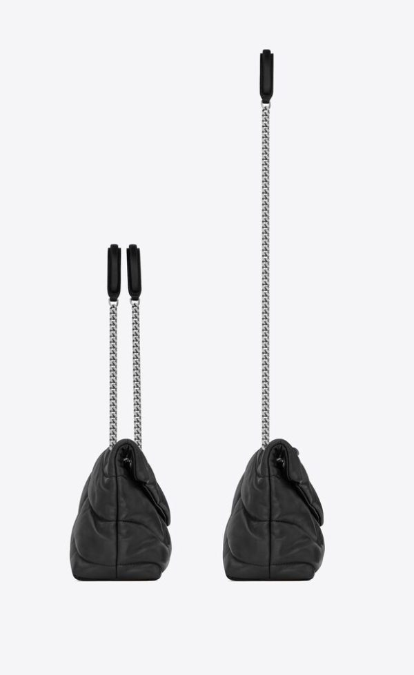 SAINT LAURENT PUFFER SMALL IN NAPPA LEATHER - Image 5