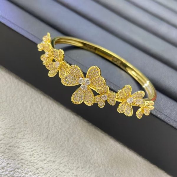 Van Cleef & Arpels Frivole bracelet, 7 flowers, medium model - Image 2