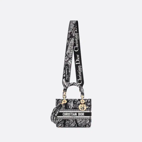 DIOR MEDIUM LADY D-LITE BAG - Image 4
