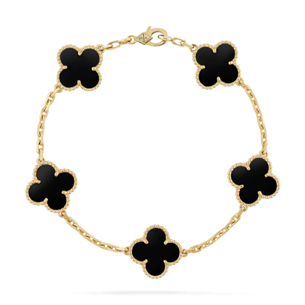 Van Cleef & Arpels Vintage Alhambra bracelet, 5 motifs