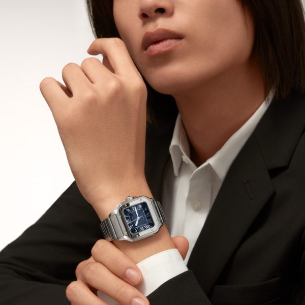 CARTIER SANTOS DE WATCH MEDIUM MODEL - Image 7
