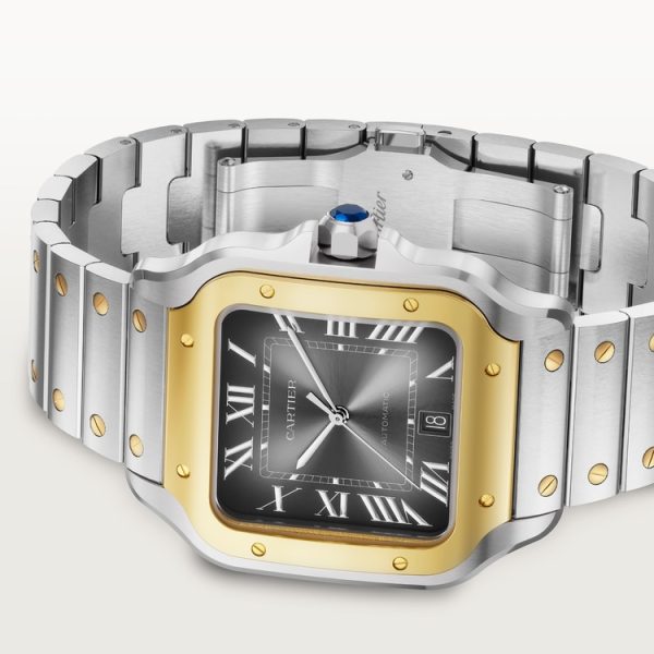 CARTIER SANTOS DE WATCH LARGE MODEL - Image 4