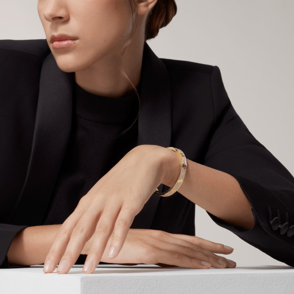 CARTIER LOVE BRACELET, DIAMOND-PAVED - Image 7