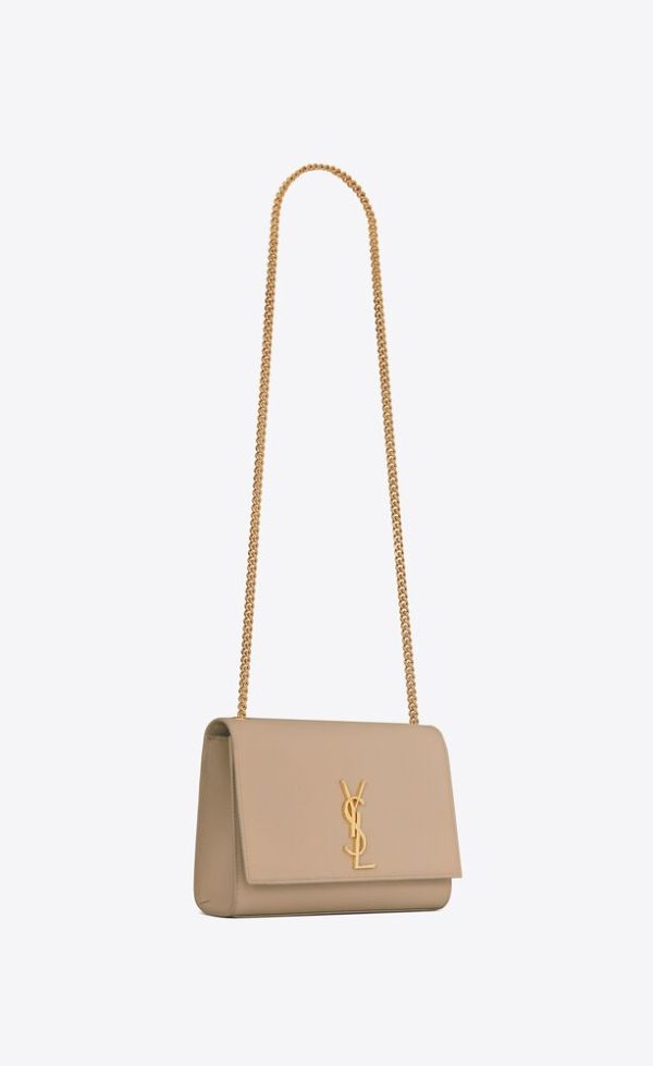 SAINT LAURENT KATE MEDIUM IN GRAIN DE POUDRE EMBOSSED LEATHER - Image 4