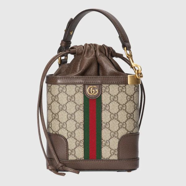GUCCI OPHIDIA  BUCKET BAG