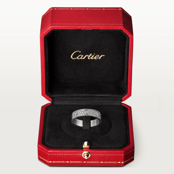 CARTIER LOVE WEDDING BAND, DIAMOND-PAVED - Image 7