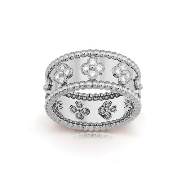 Van Cleef & Arpels Perlee clovers ring, medium model - Image 2