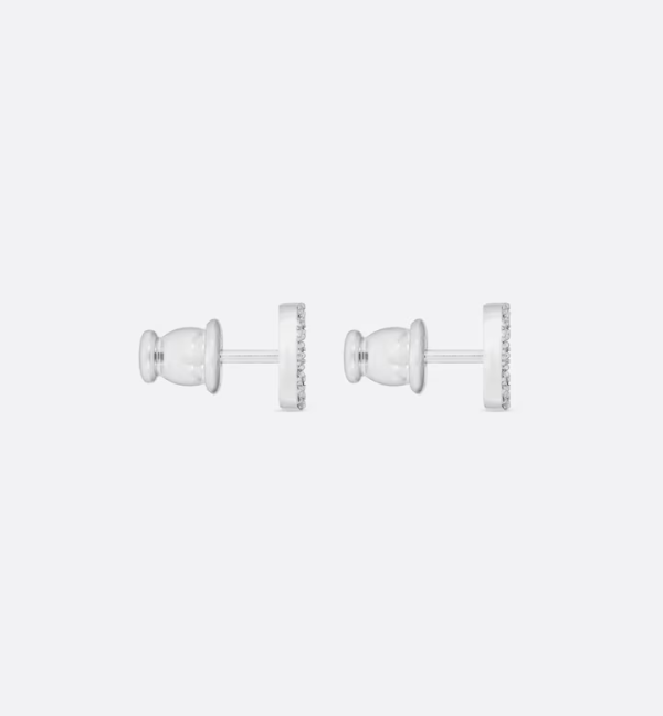 DIOR Petit CD Mini Stud Earrings - Image 3