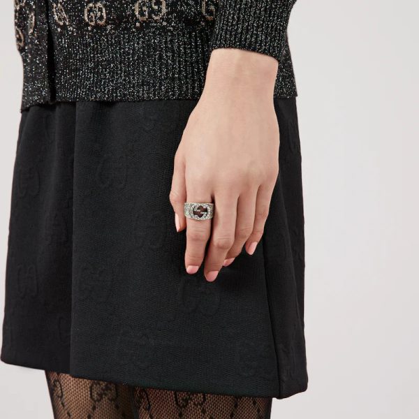 GUCCI INTERLOCKING RING - Image 4