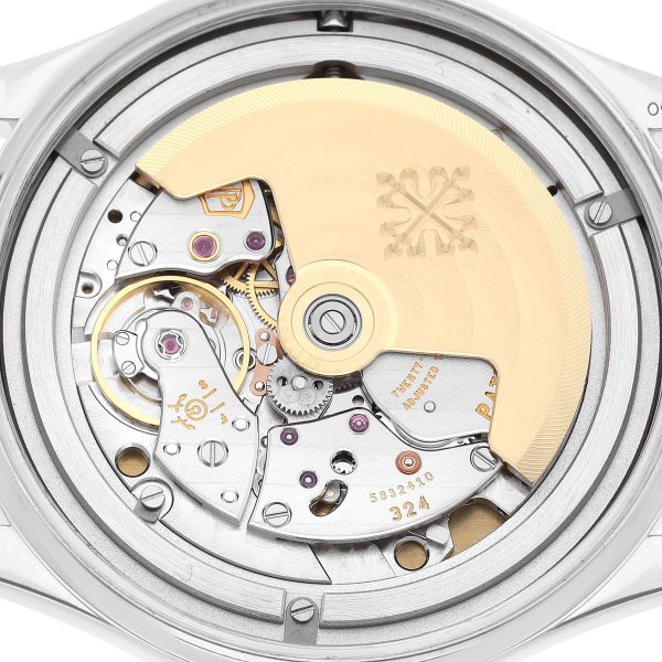 Patek Philippe Calatrava 38mm 18K White Gold 5296G-010 Silver Dial Mens Watch - Image 4