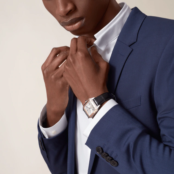 CARTIER SANTOS-DUMONT WATCH LARGE MODEL - Image 8