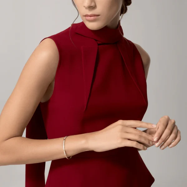 CARTIER LOVE BRACELET, SMALL MODEL, PAVED - Image 9