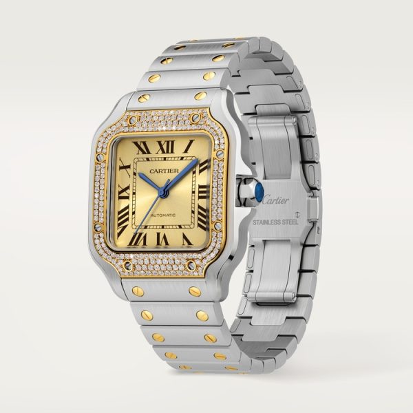 CARTIER SANTOS DE WATCH MEDIUM MODEL - Image 2
