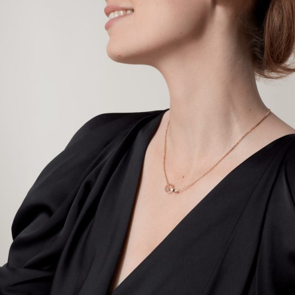 CARTIER LOVE NECKLACE, DIAMONDS - Image 6