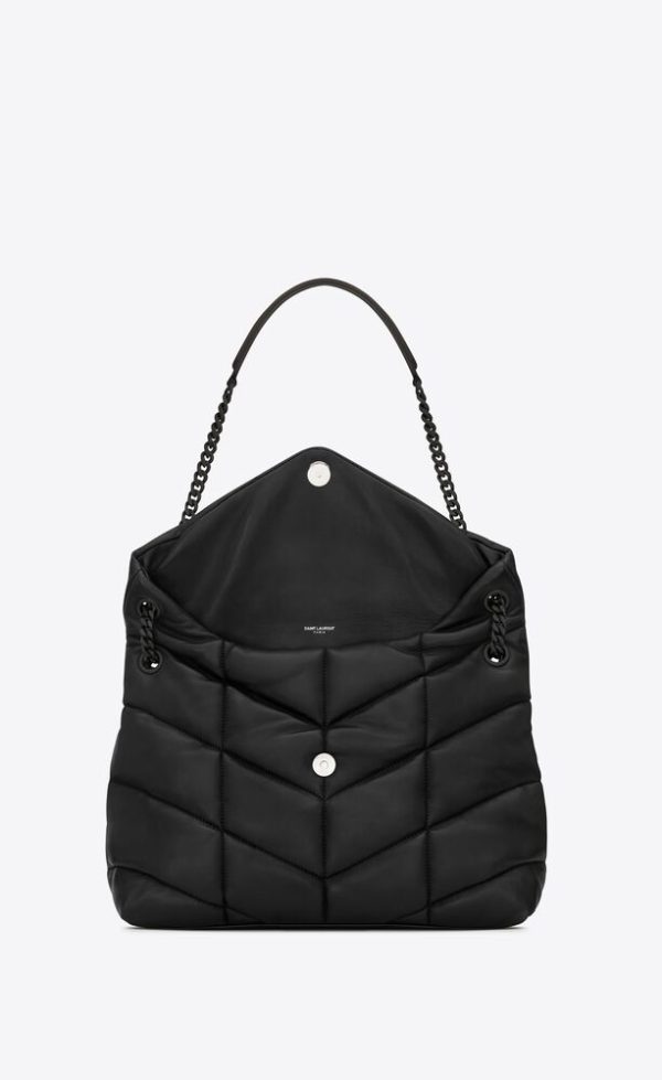 SAINT LAURENT PUFFER MEDIUM IN NAPPA LEATHER - Image 2