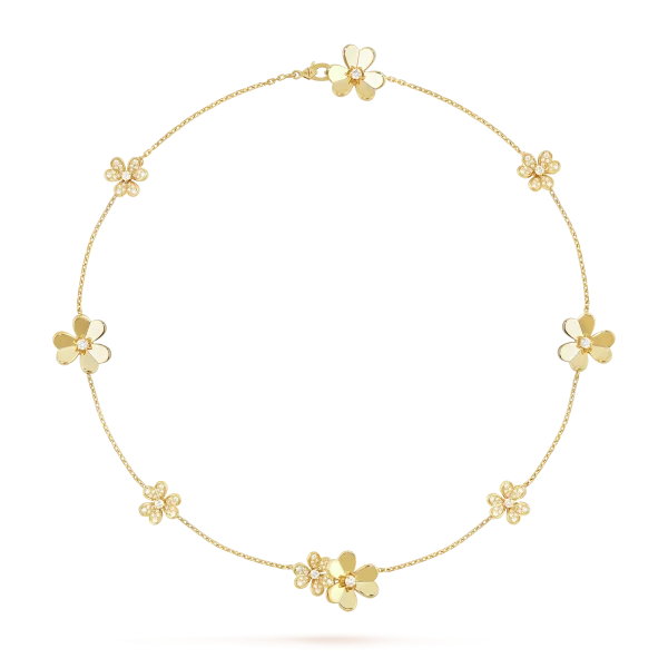 Van Cleef & Arpels Frivole necklace, 9 flowers
