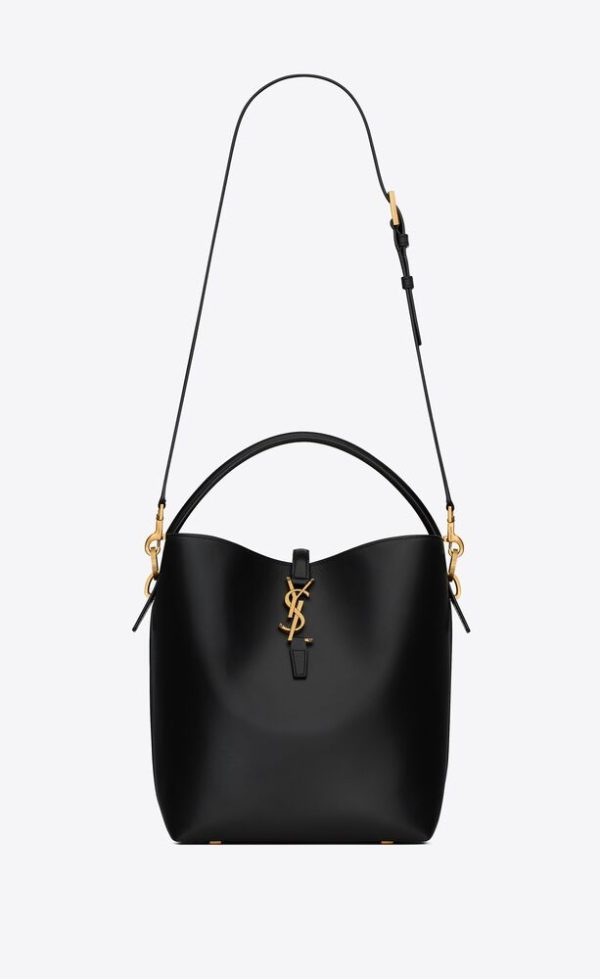 SAINT LAURENT LE 37 IN SHINY LEATHER