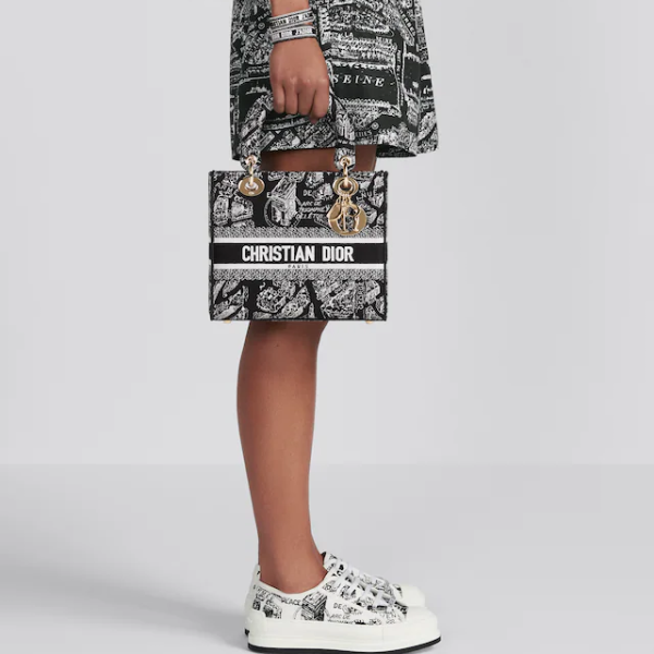 DIOR MEDIUM LADY D-LITE BAG - Image 7