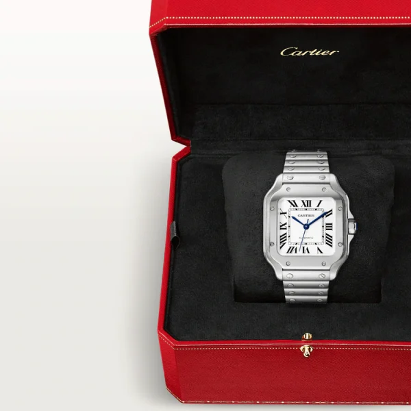 CARTIER SANTOS DE  WATCH MEDIUM MODEL - Image 5