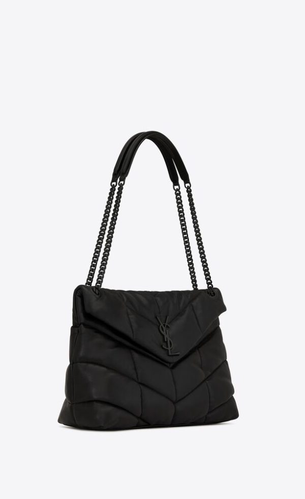 SAINT LAURENT PUFFER MEDIUM IN NAPPA LEATHER - Image 3
