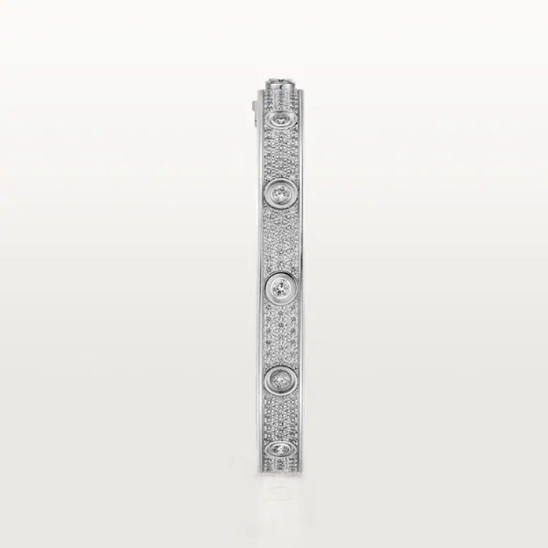 CARTIER LOVE BRACELET, DIAMOND-PAVED - Image 4