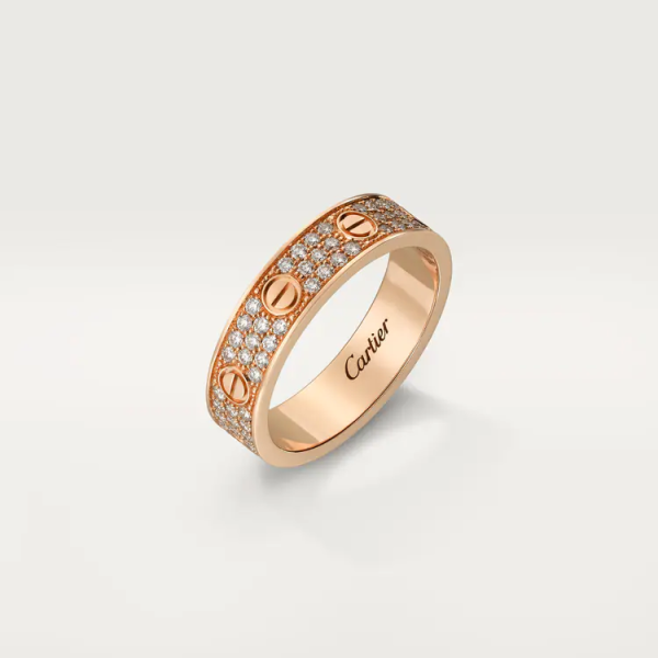 CARTIER LOVE WEDDING BAND, DIAMOND-PAVED - Image 2