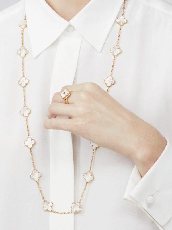 Van Cleef & Arpels Vintage Alhambra long necklace, 20 motifs - Image 3