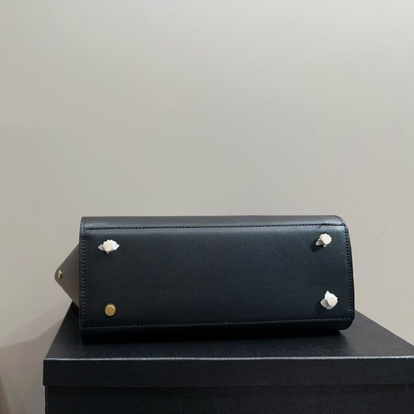 SAINT LAURENT Calfskin Small Monogram Downtown Cabas - Image 3