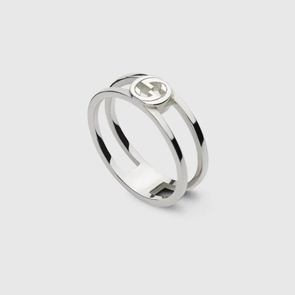 GUCCI INTERLOCKING RING