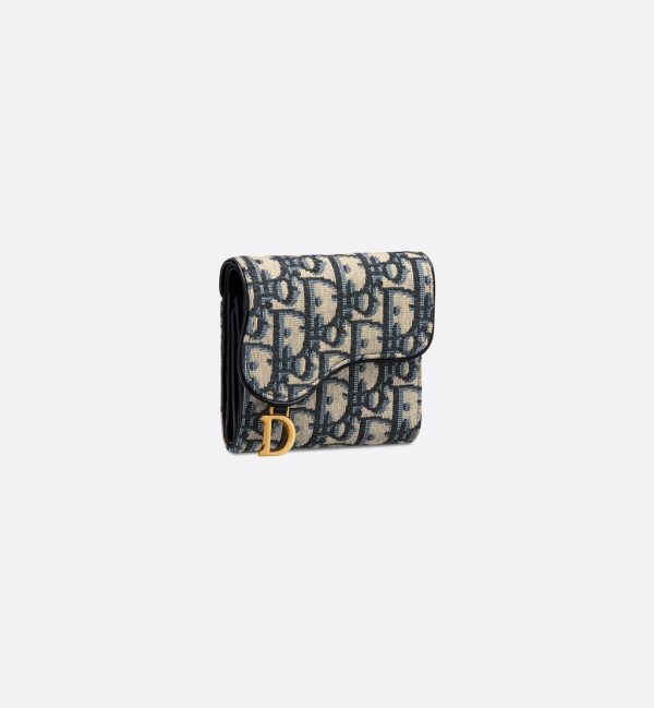 DIOR Saddle Lotus Wallet - Image 2