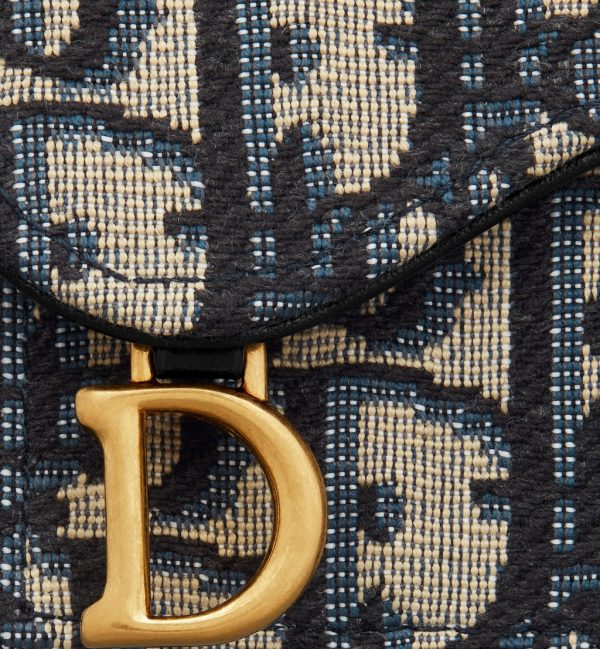 DIOR Saddle Bloom Card Holder - Image 5