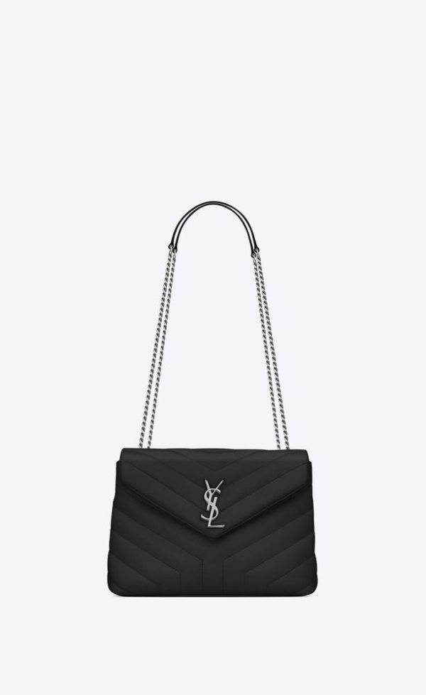 SAINT LAURENT LOULOU SMALL IN QUILTED LEATHER