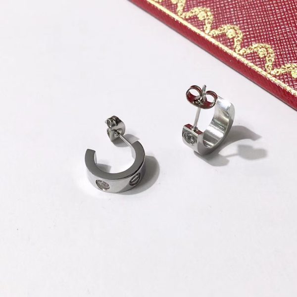 CARTIER LOVE EARRINGS - Image 5