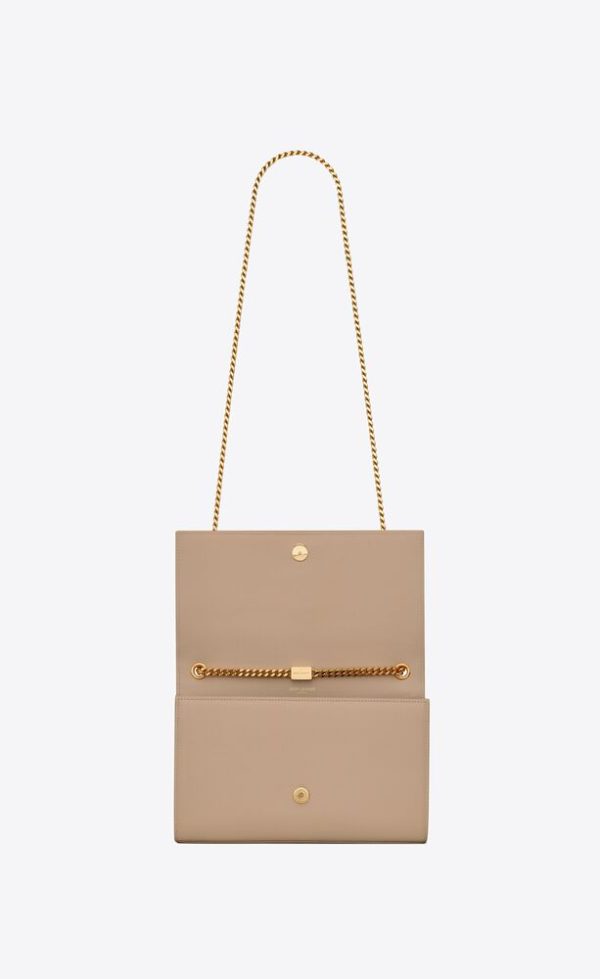 SAINT LAURENT KATE MEDIUM IN GRAIN DE POUDRE EMBOSSED LEATHER