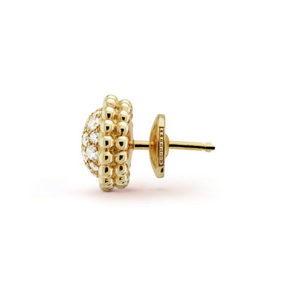 Van Cleef & Arpels Perlee diamonds earrings - Image 3