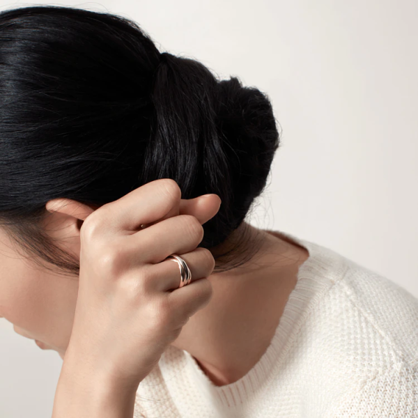 CARTIER TRINITY RING, SMALL MODEL - Image 8
