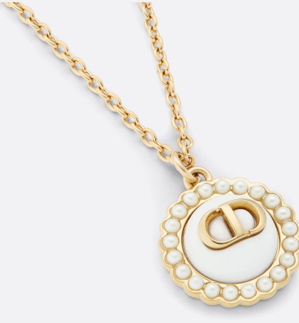 DIOR Petit CD Baroque Necklace - Image 4