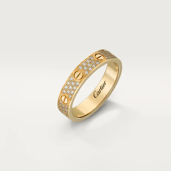 CARTIER LOVE WEDDING BAND, DIAMOND-PAVED - Image 3