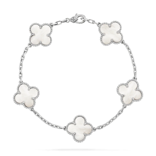 Van Cleef & Arpels Vintage Alhambra bracelet, 5 motifs