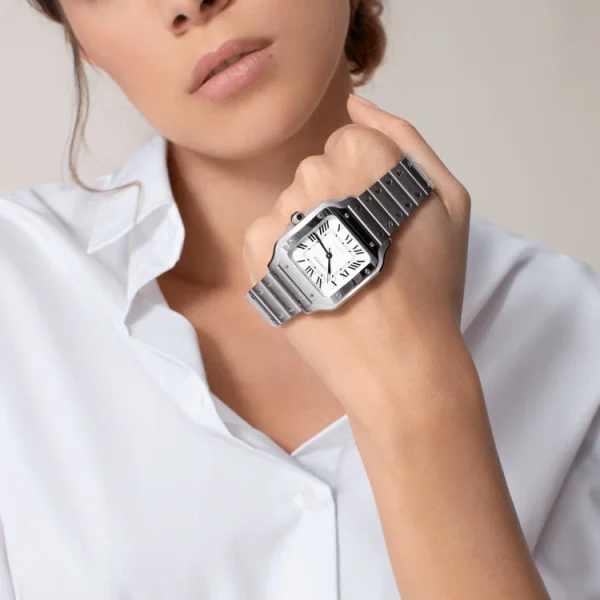 CARTIER SANTOS DE  WATCH MEDIUM MODEL - Image 6