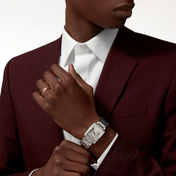 CARTIER TANK FRANCAISE WATCH MEDIUM MODEL - Image 11