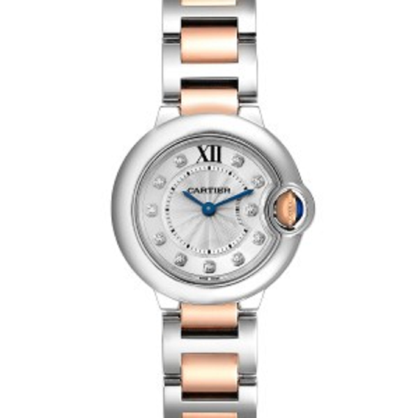 CARTIER 36MM  BALLON BLEU ROSE GOLD WATCH