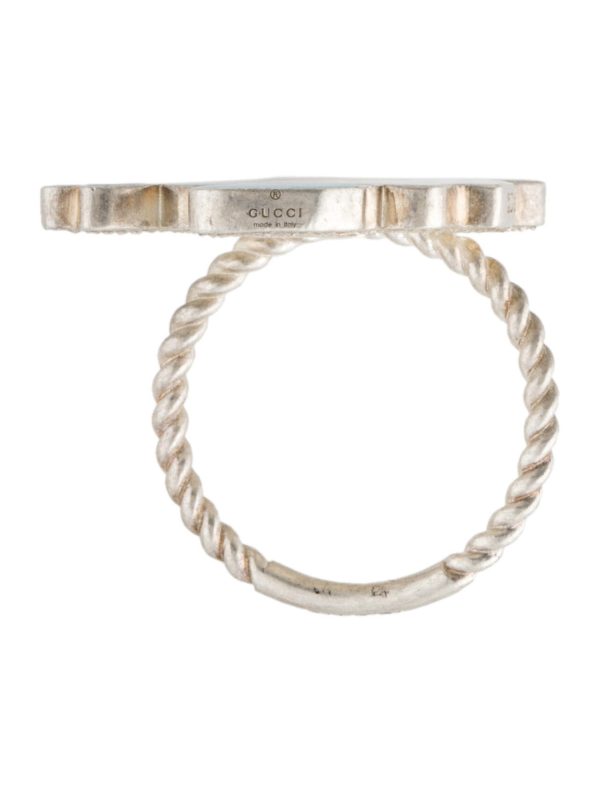 GUCCI Enamel Donald Duck Cocktail Ring - Image 3