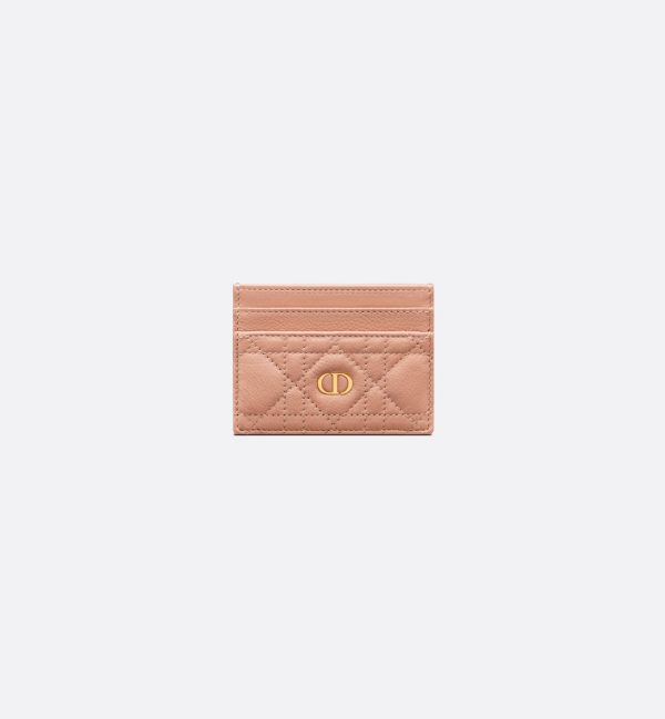 DIOR Caro Freesia Card Holder