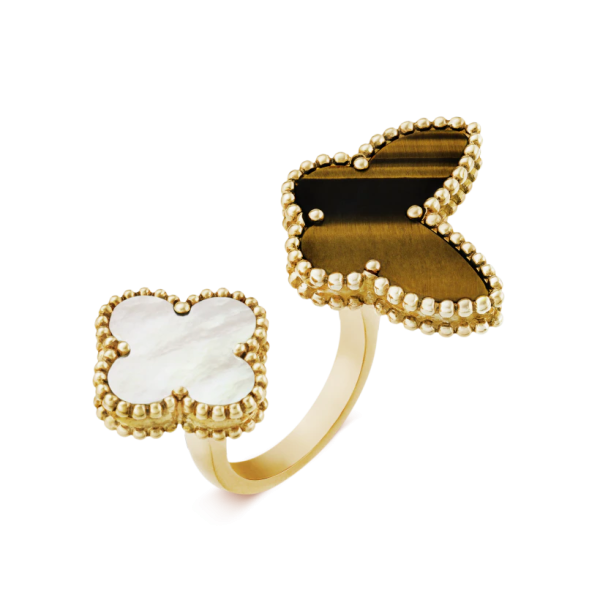 Van Cleef & Arpels Lucky Alhambra Between the Finger ring