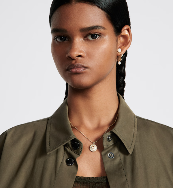 DIOR Petit CD Baroque Necklace - Image 3