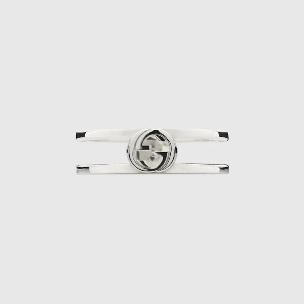 GUCCI INTERLOCKING RING - Image 2