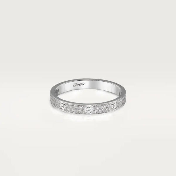 CARTIER LOVE RING, SMALL MODEL